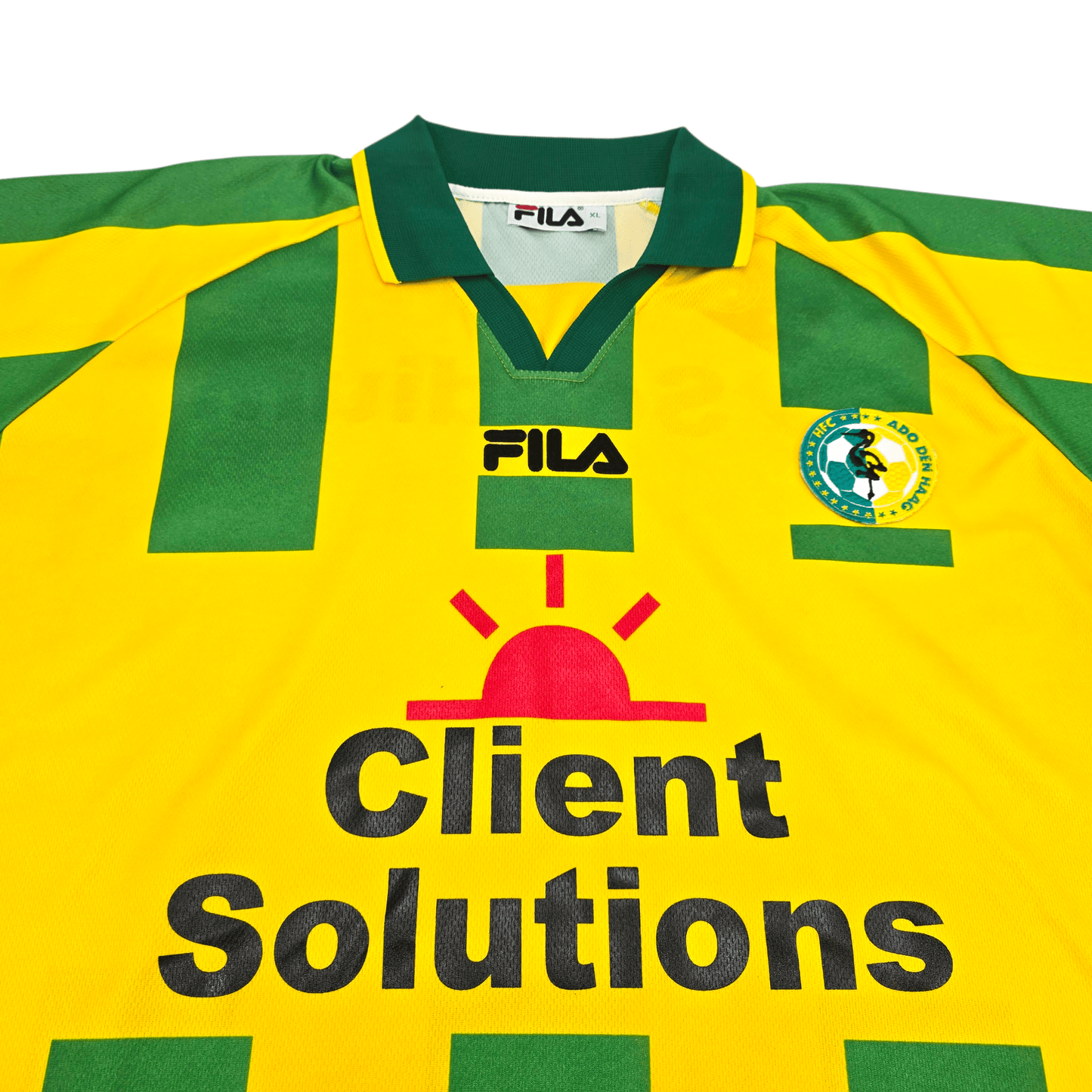 1999/00 ADO Den Haag Home Football Shirt (XL) FILA