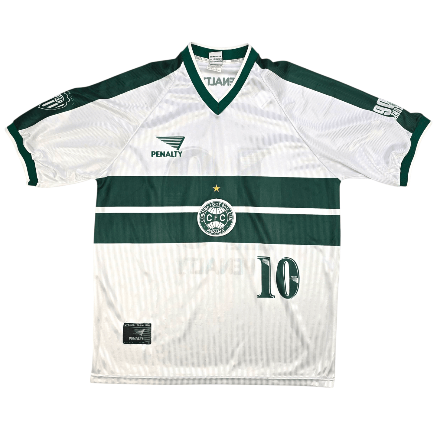 1999/00 Coritiba Home Football Shirt (XL) Penalty