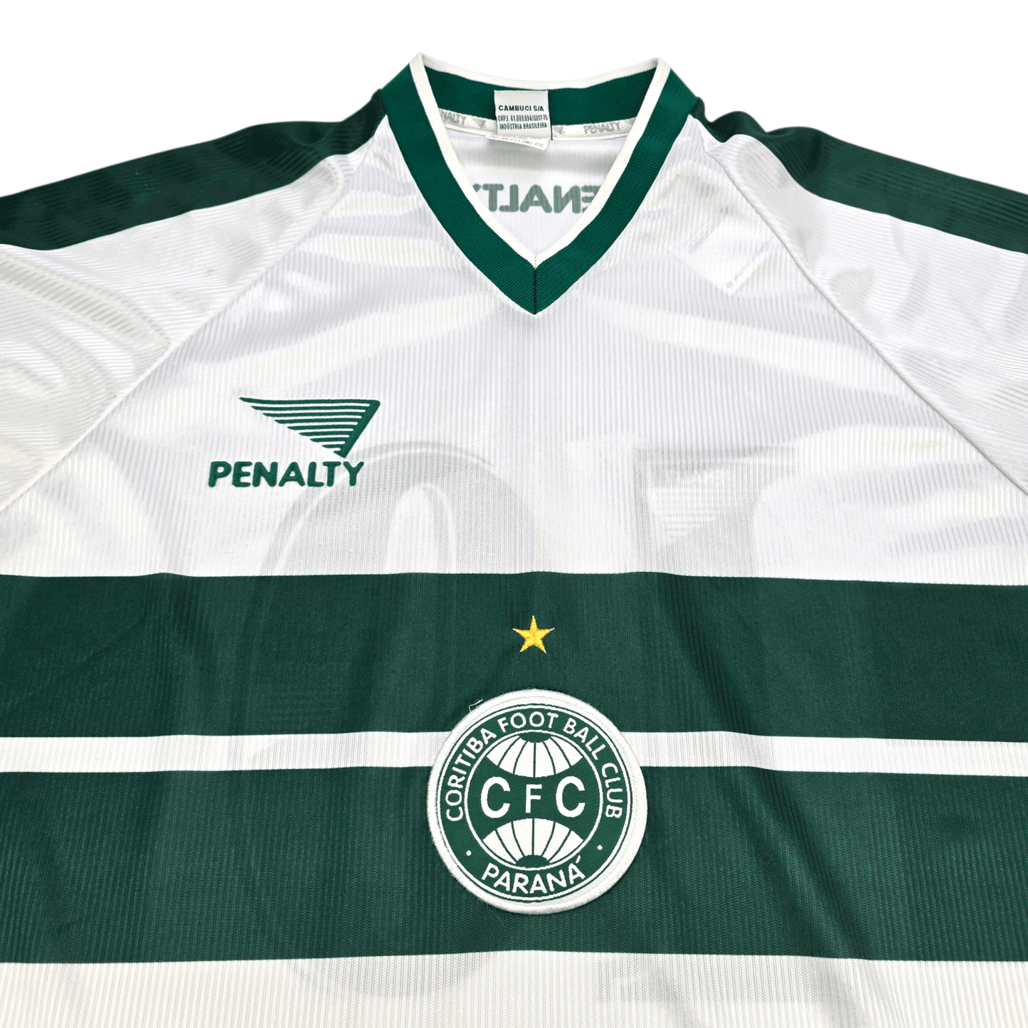 1999/00 Coritiba Home Football Shirt (XL) Penalty