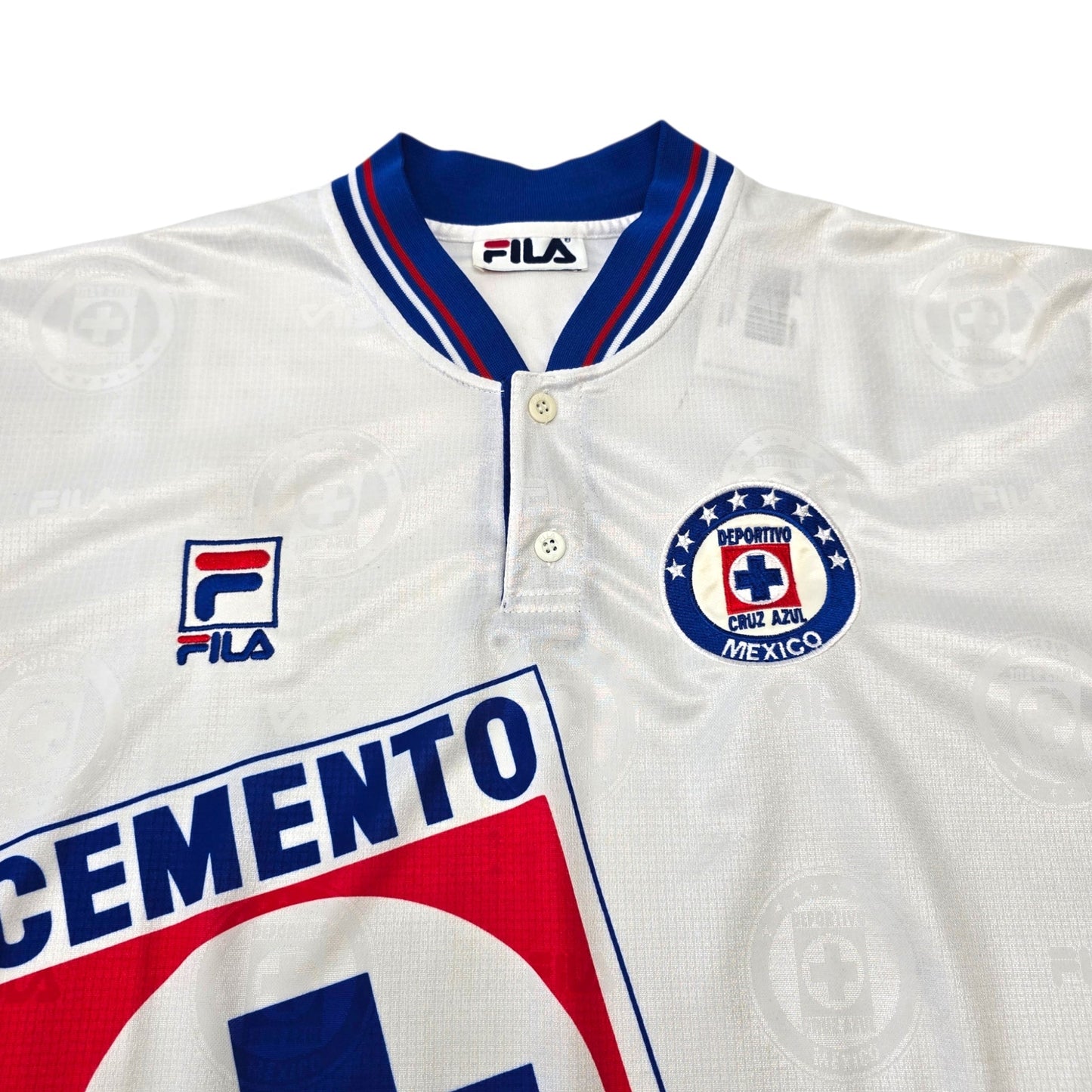 1999/00 Cruz Azul Away Football Shirt (L) FILA