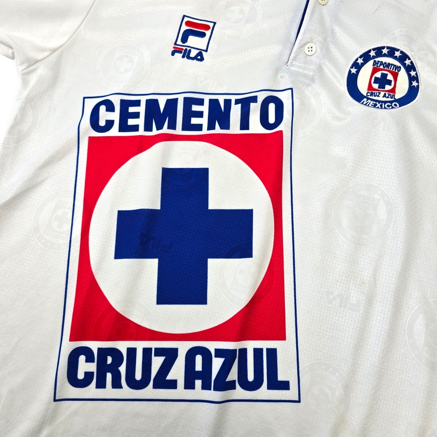 1999/00 Cruz Azul Away Football Shirt (L) FILA