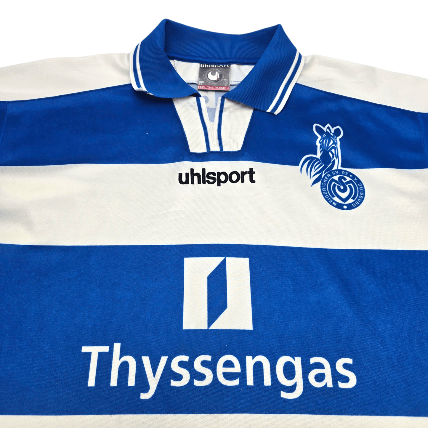 1999/00 Duisburg Home Football Shirt (M) Uhlsport