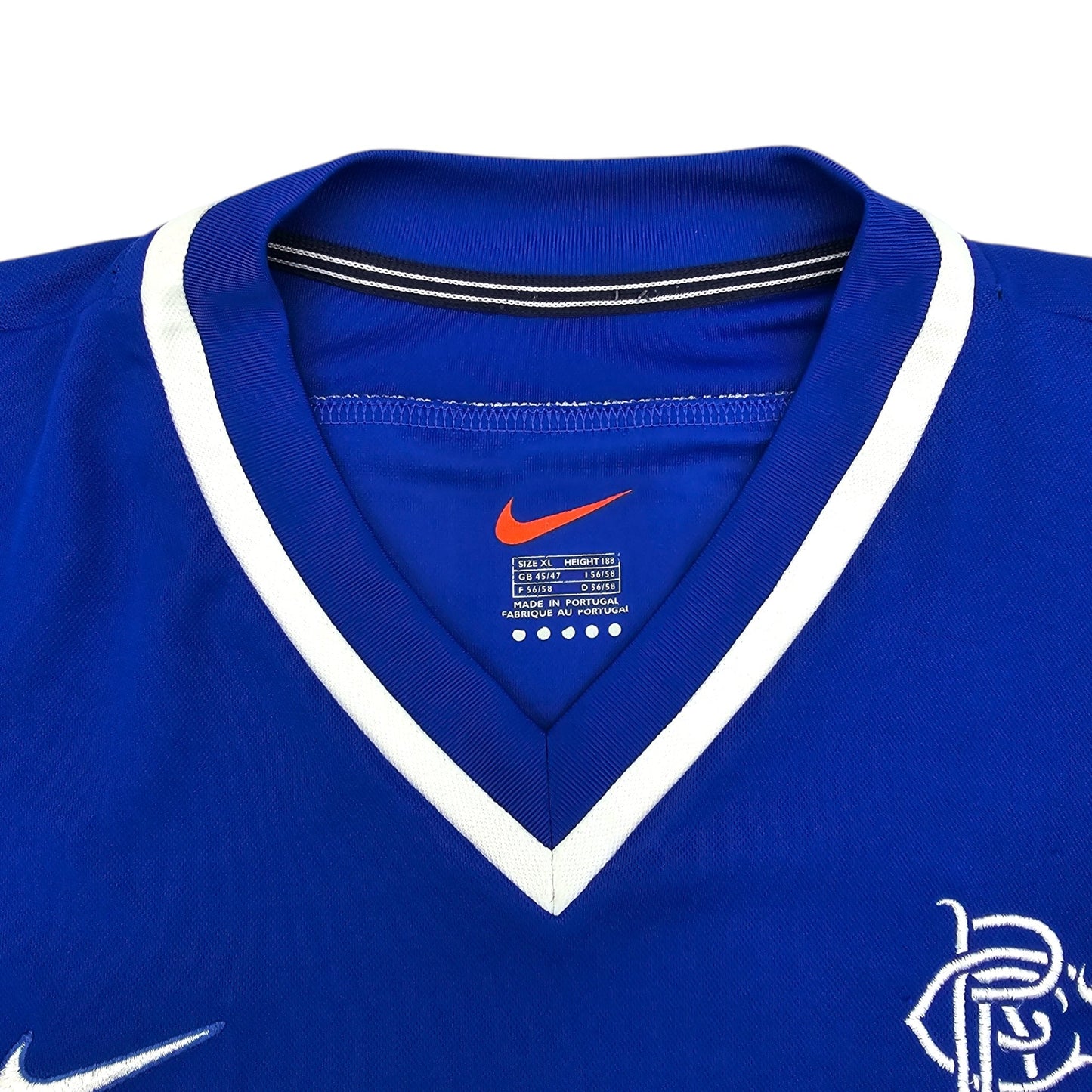 1999/00 Glasgow Rangers Home Football Shirt (XL) Nike #7 Kanchelskis