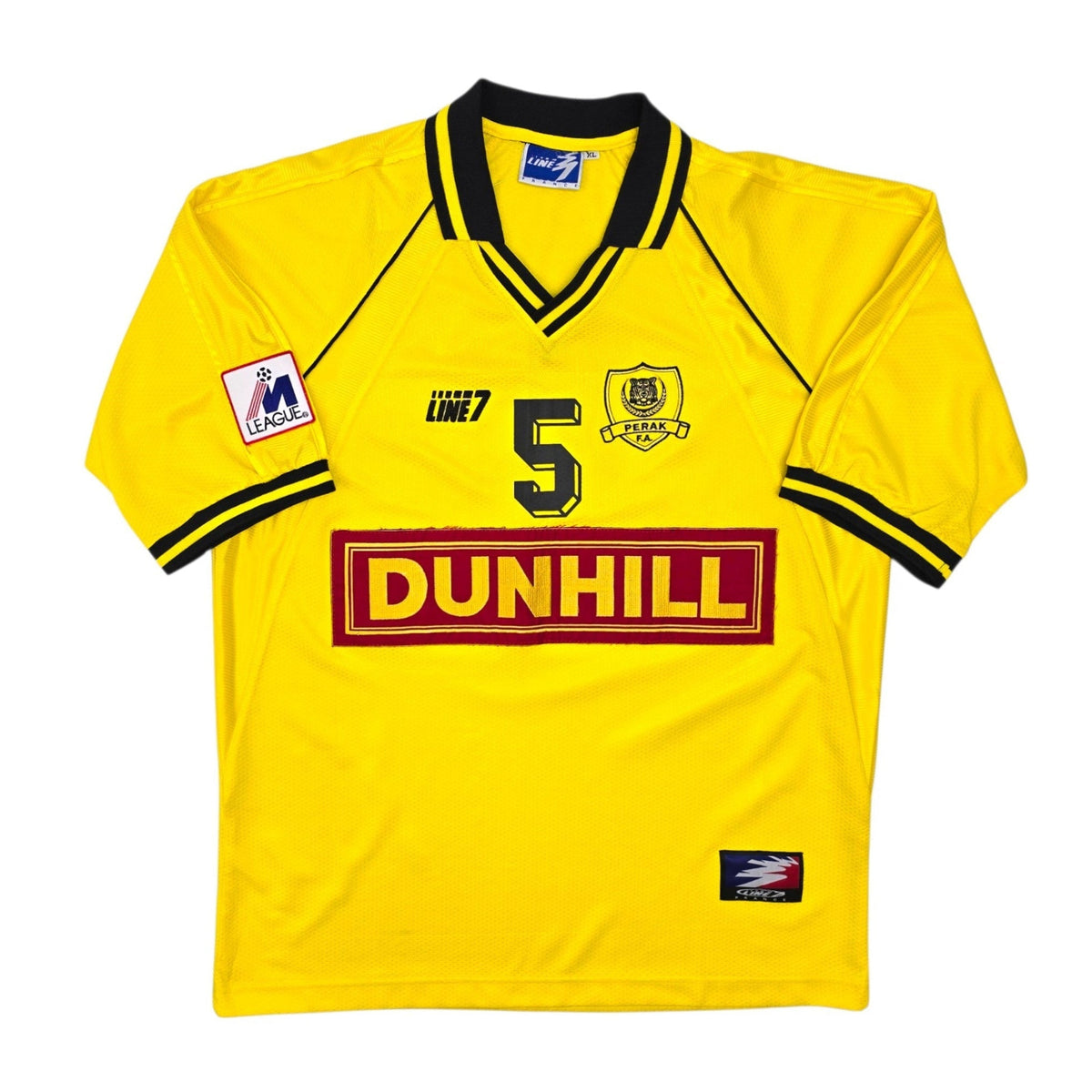 1999/00 Perak Home Football Shirt (XL) Line 7 #5