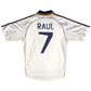 1999/00 Real Madrid Home Football Shirt (S) Adidas #7 Raul