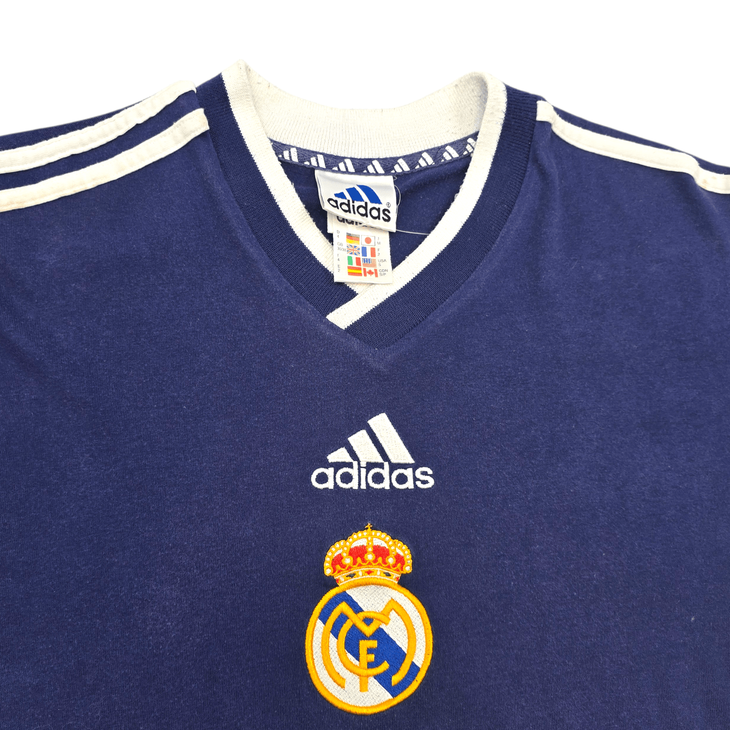 1999/00 Real Madrid Training Shirt (M) Adidas