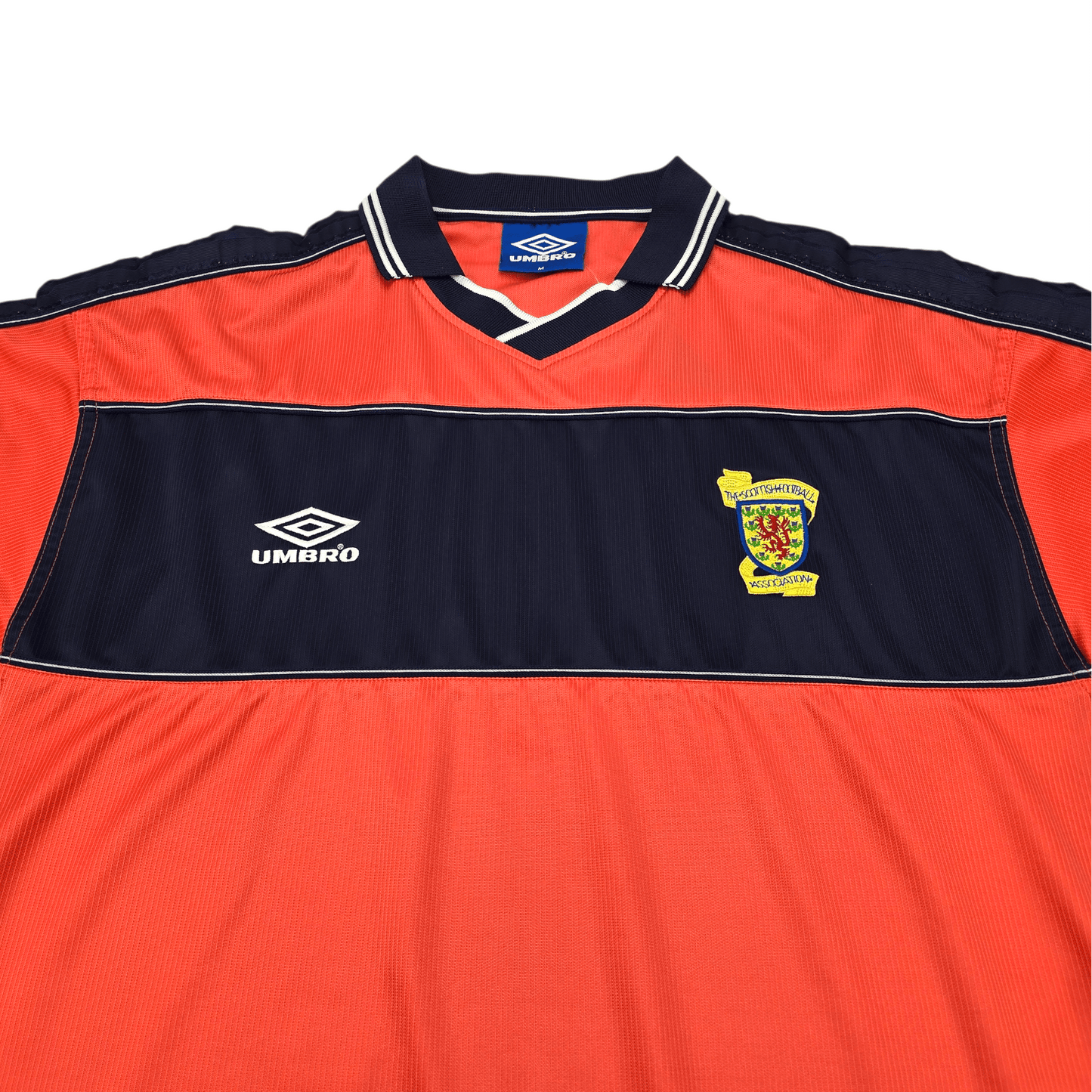1999/00 Scotland Away Football Shirt (M) Umbro