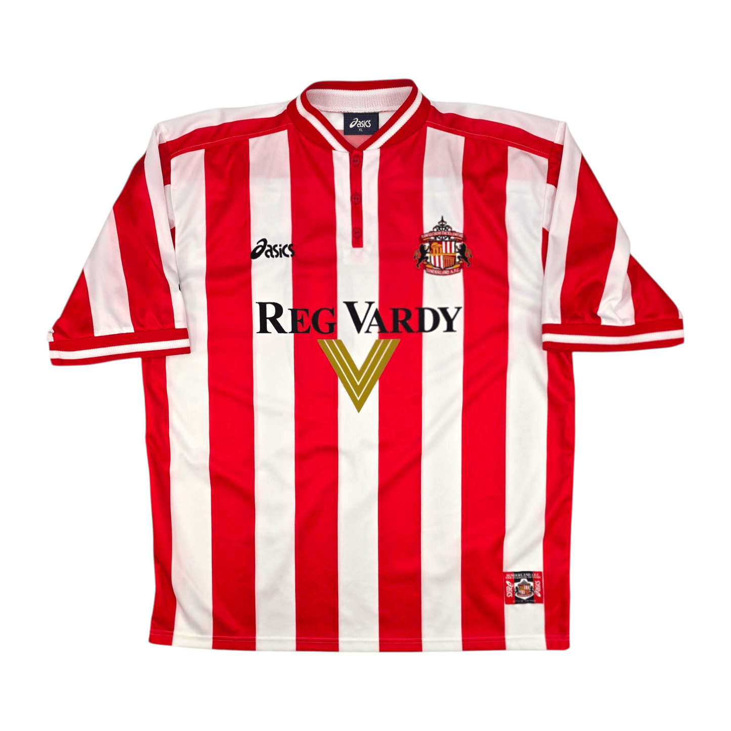 1999/00 Sunderland Home Football Shirt (XL) Asics #10 Phillips
