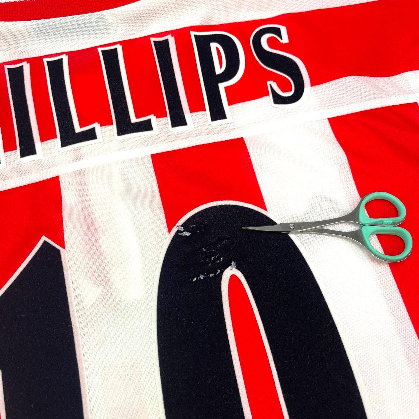 1999/00 Sunderland Home Football Shirt (XL) Asics #10 Phillips