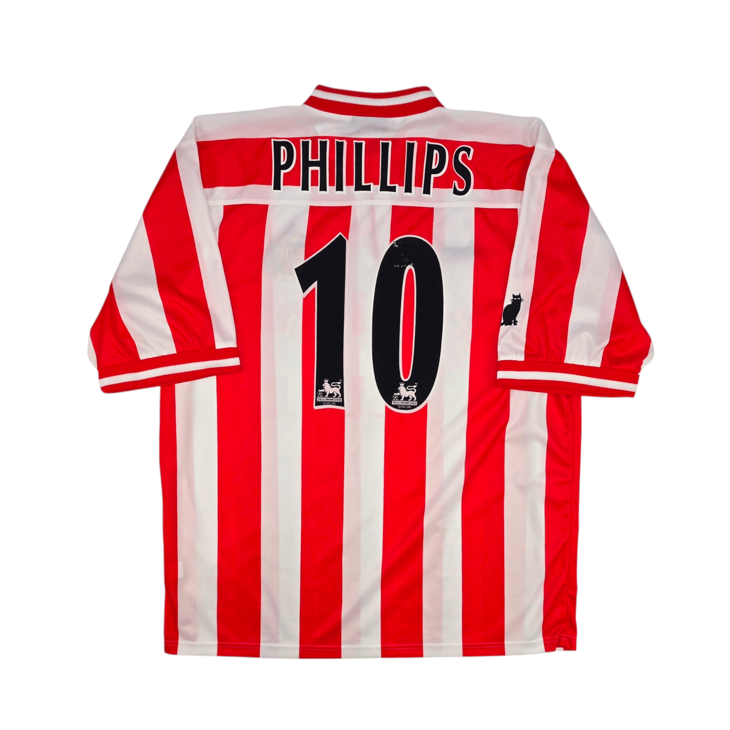 1999/00 Sunderland Home Football Shirt (XL) Asics #10 Phillips