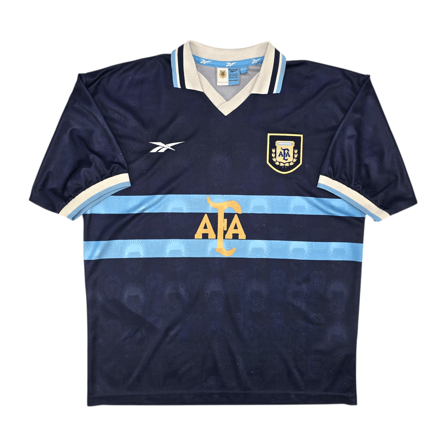 1999/01 Argentina Away Football Shirt (XL) Reebok