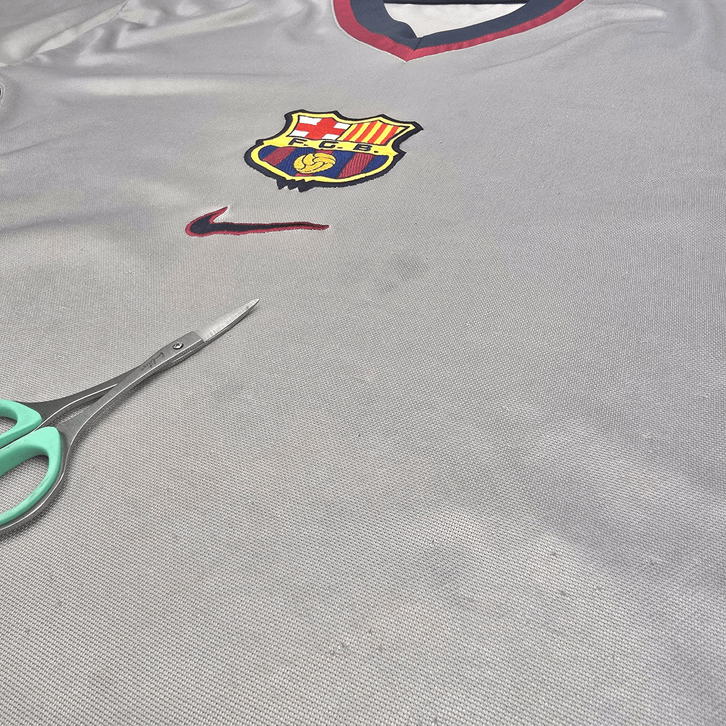 1999/01 Barcelona Away Football Shirt (XL) Nike