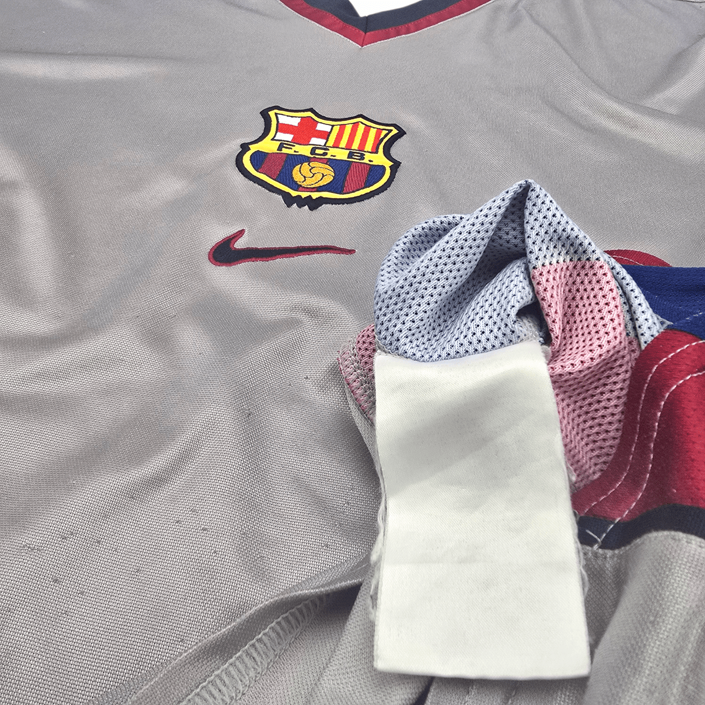 1999/01 Barcelona Away Football Shirt (XL) Nike