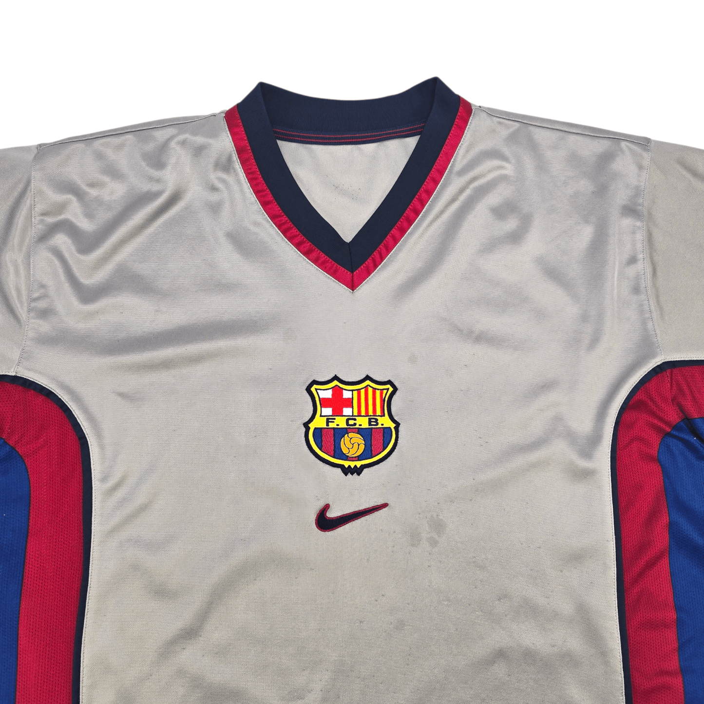 1999/01 Barcelona Away Football Shirt (XL) Nike
