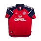 1999/01 Bayern Munich Home Football Shirt (L) Adidas #11 Effenberg