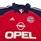 1999/01 Bayern Munich Home Football Shirt (L) Adidas #11 Effenberg
