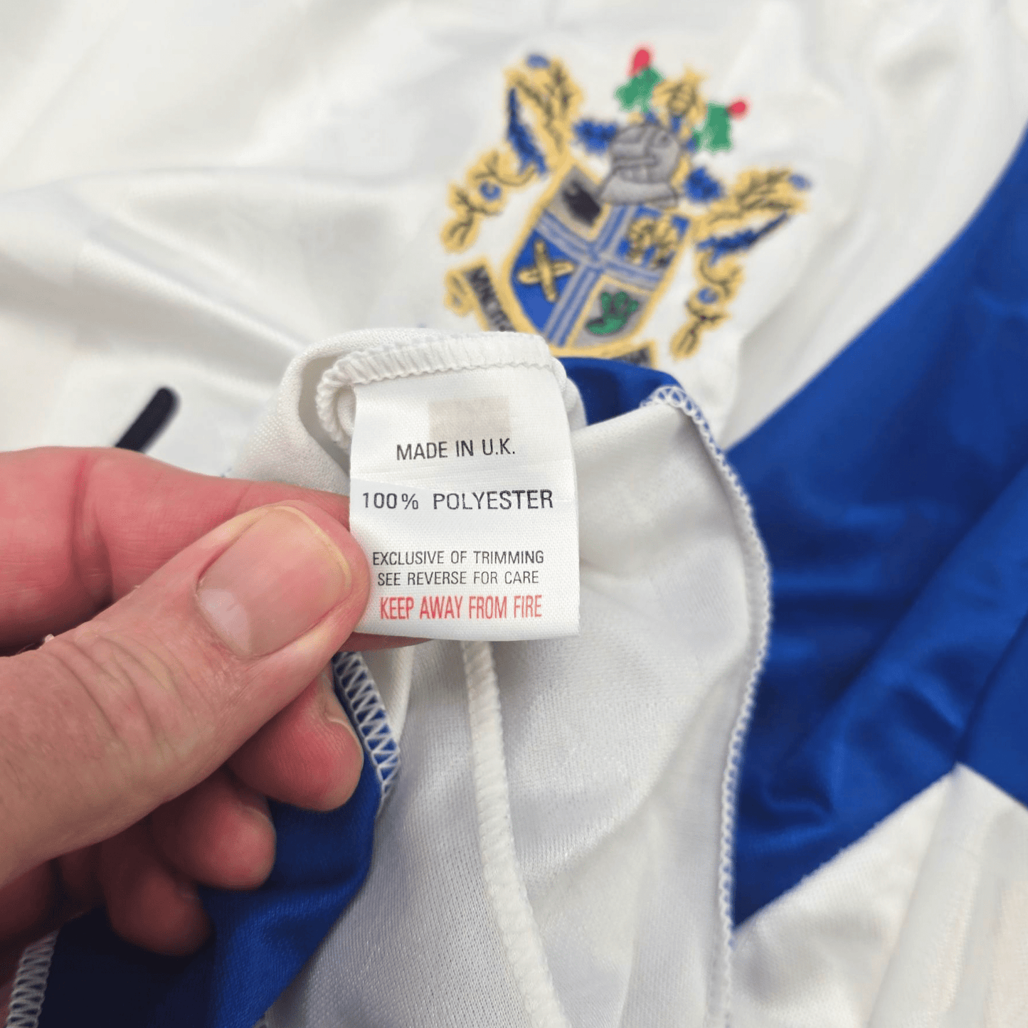1999/01 Bury FC Home Football Shirt (L) Diadora