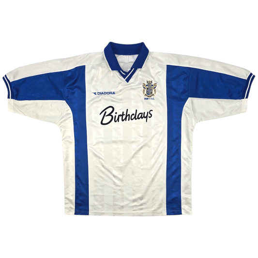 1999/01 Bury FC Home Football Shirt (L) Diadora