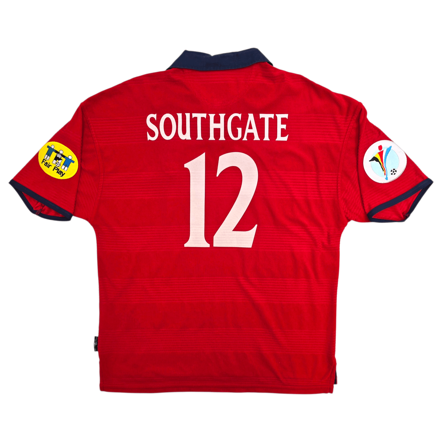 1999/01 England Away Football Shirt (XL) Umbro #12 Southgate