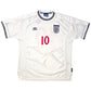 1999/01 England Home Football Shirt (XL) Umbro #10 Owen