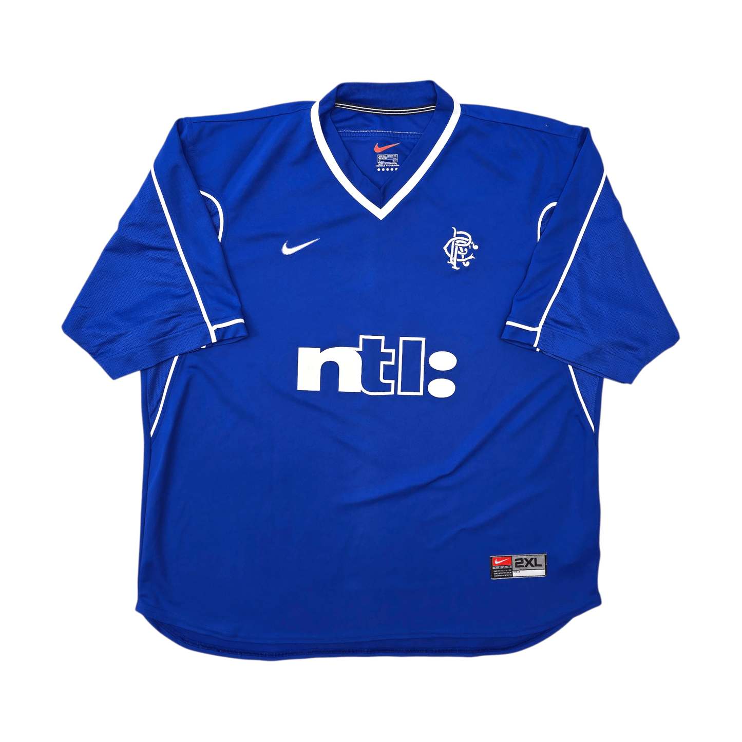 1999/01 Glasgow Rangers Home Football Shirt (2XL) Nike