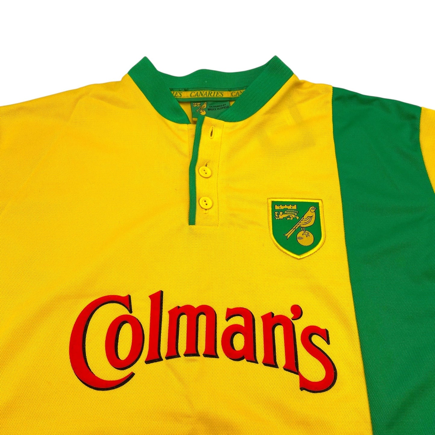 1999/01 Norwich City Home Football Shirt (XL) Alexandra
