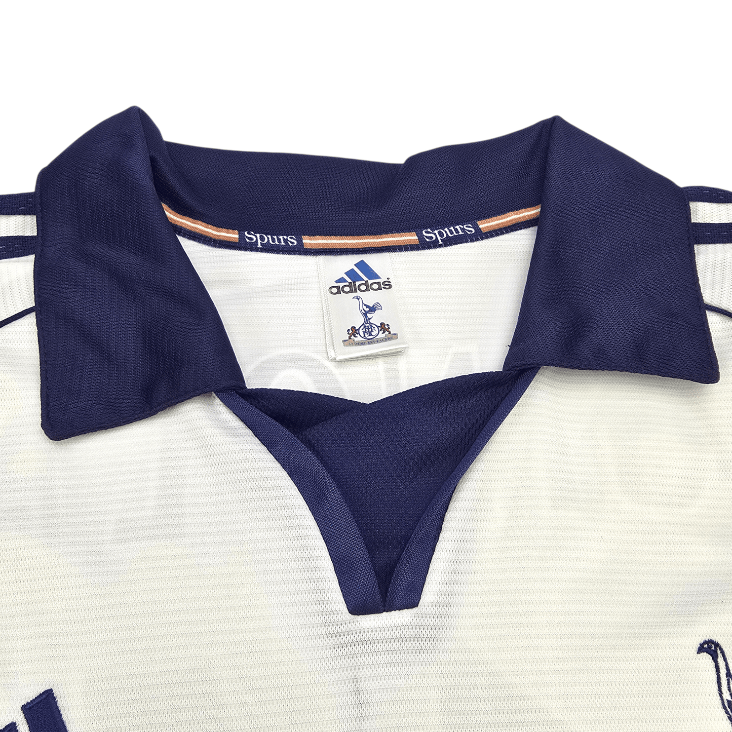 1999/01 Tottenham Hotspur Home Football Shirt (XL) Adidas #14 Ginola