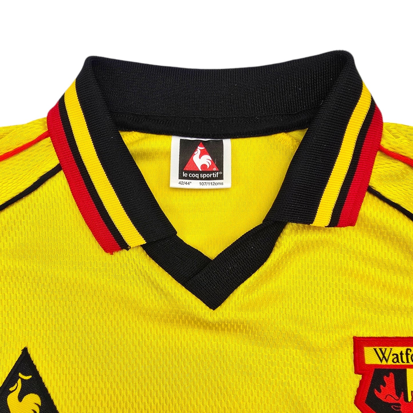 1999/01 Watford Home Football Shirt (XL) Le Coq Sportif