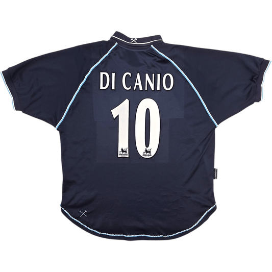 1999/01 West Ham United Third Football Shirt (XL) FILA #10 Di Canio