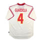1999/02 Spain Third Football Shirt (L) Adidas #4 Guardiola