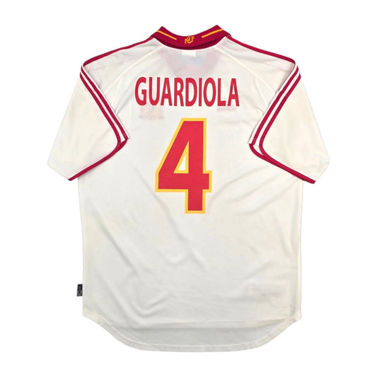 1999/02 Spain Third Football Shirt (L) Adidas #4 Guardiola