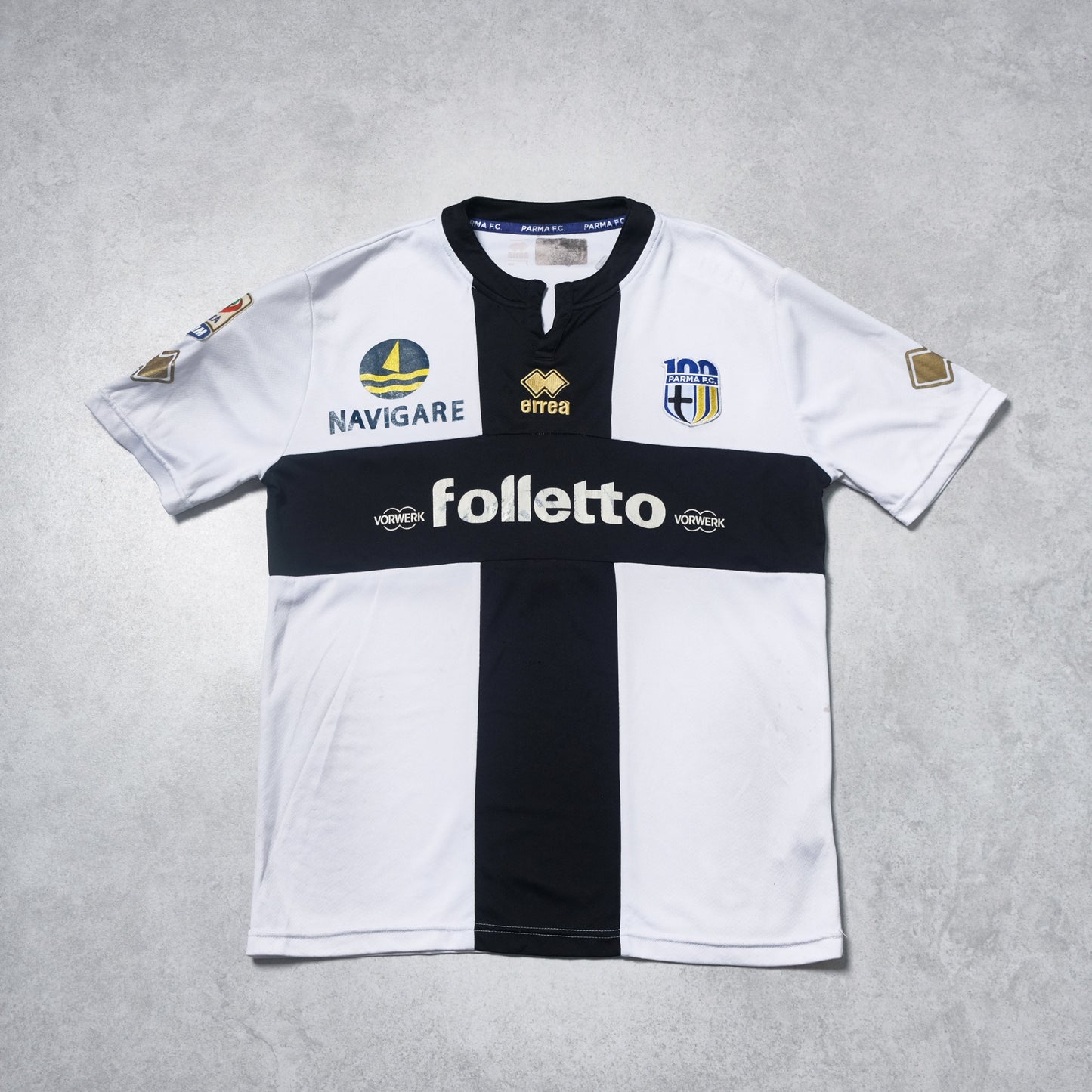 2013/14 Parma Home Shirt Errea (M)