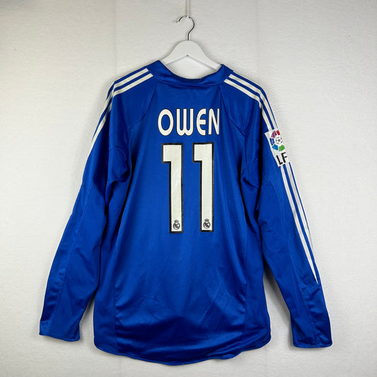 Real Madrid 2004/2005 Player Issue Third Shirt - Owen 11