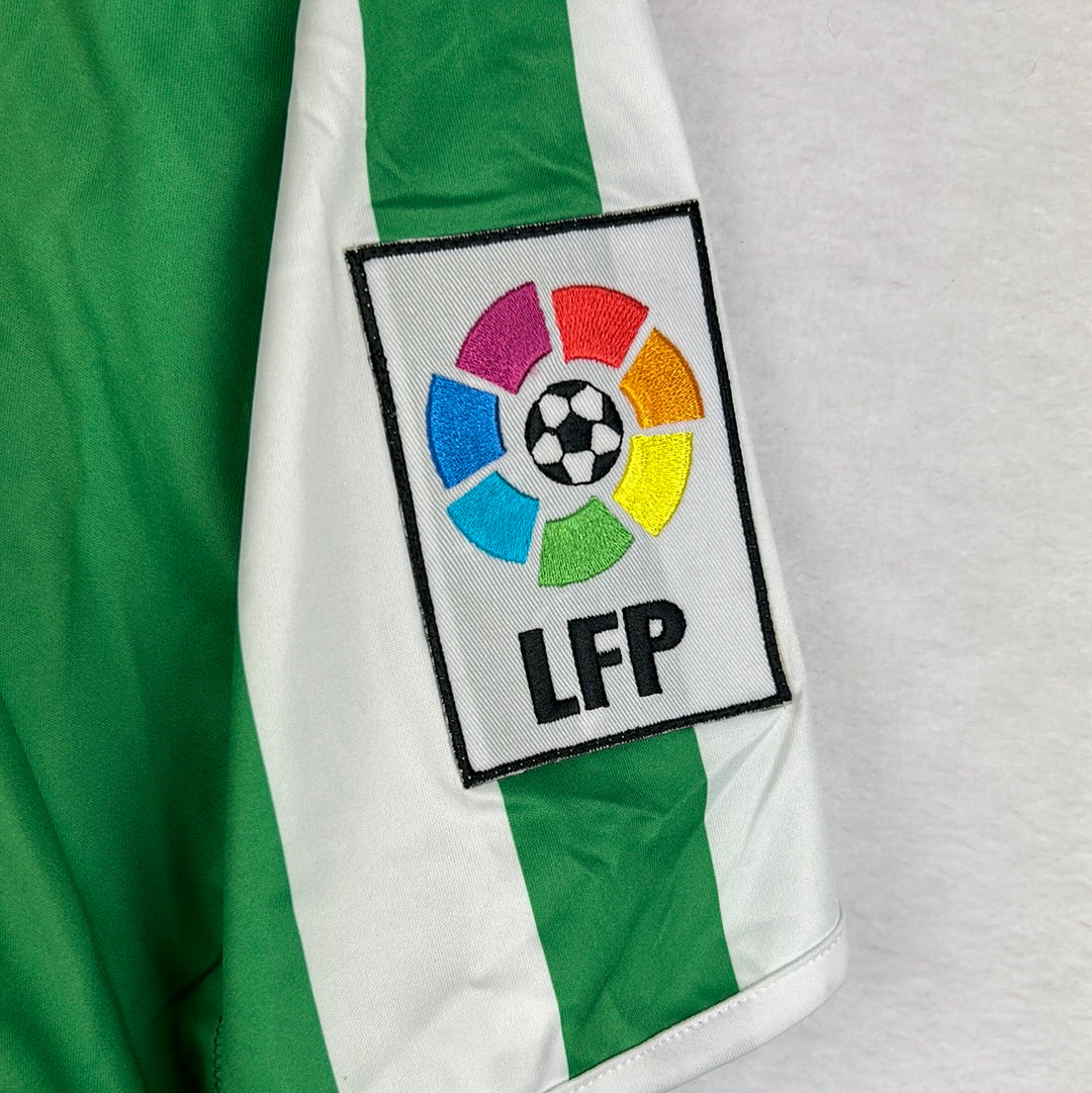 Real Betis 2010/2011 Player Issued Home Shirt - J Pereria 9