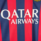 Barcelona 2013/2014 Player Issue Home Shirt - S.Roberto 24 - Long Sleeve