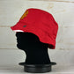 Manchester United 14/15 Upcycled Home Shirt Bucket Hat