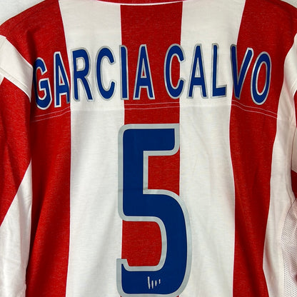 Atletico Madrid 2002/2003 Player Issue Home Shirt - Garcia Calvo 5 - Tesoro Del Amazonas