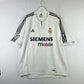 Real Madrid 2003/2004 Player Issue Home Shirt - Figo 10 - Champions League