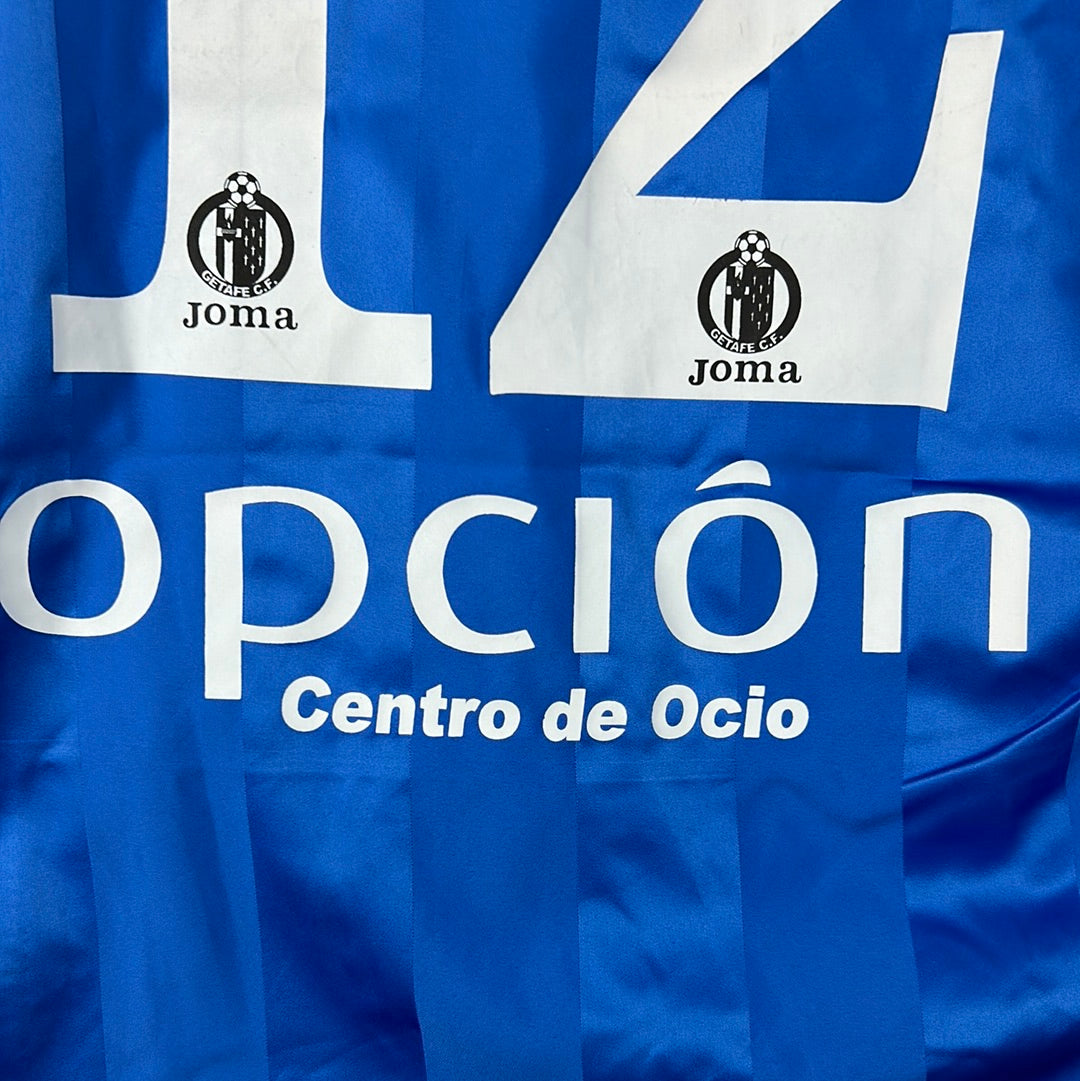 Getafe 2007/2008 Player Issue Home Shirt - Licht 12