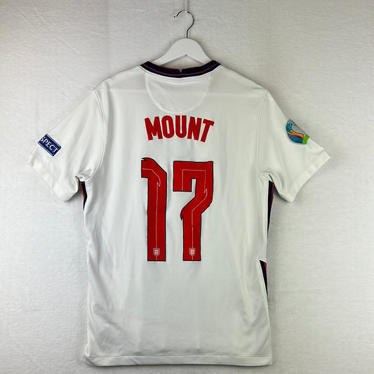 England 2020-2021 Home Shirt - Medium - Mount 17