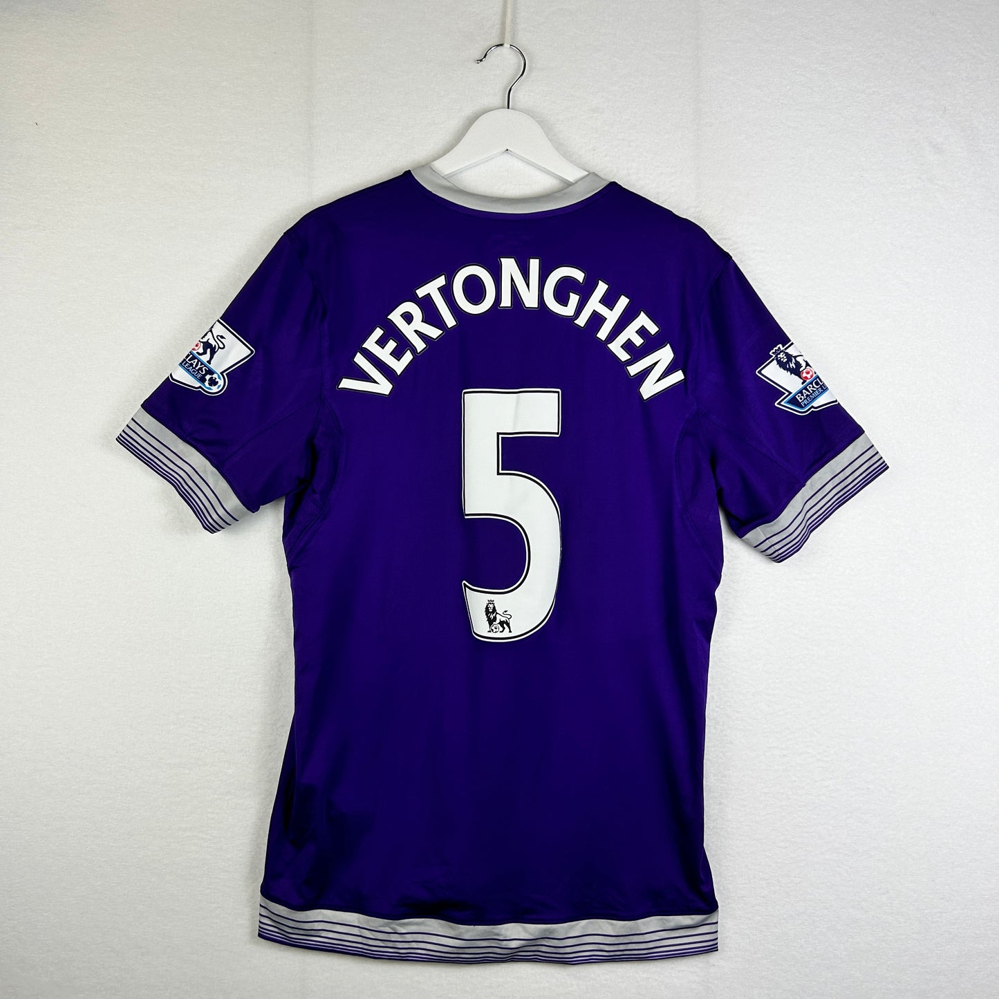 Tottenham Hotspur 2015/2016 Player Issue Third Shirt - Vertongen 5