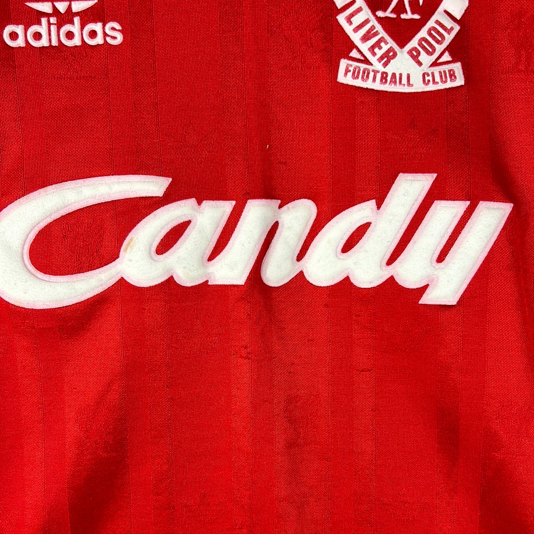 Liverpool 1988/1989 Home Shirt - Boys - Good Condition