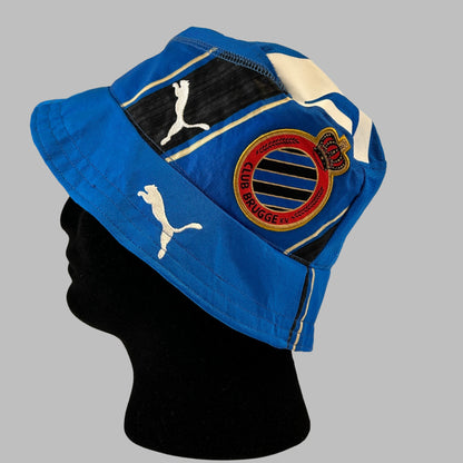 Club Brugge Upcycled Shirt Bucket Hat - Perisic 44