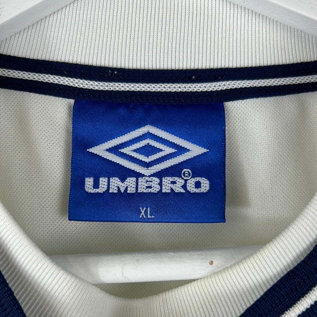 England 2000 Home Shirt - Authentic Umbro Shirt