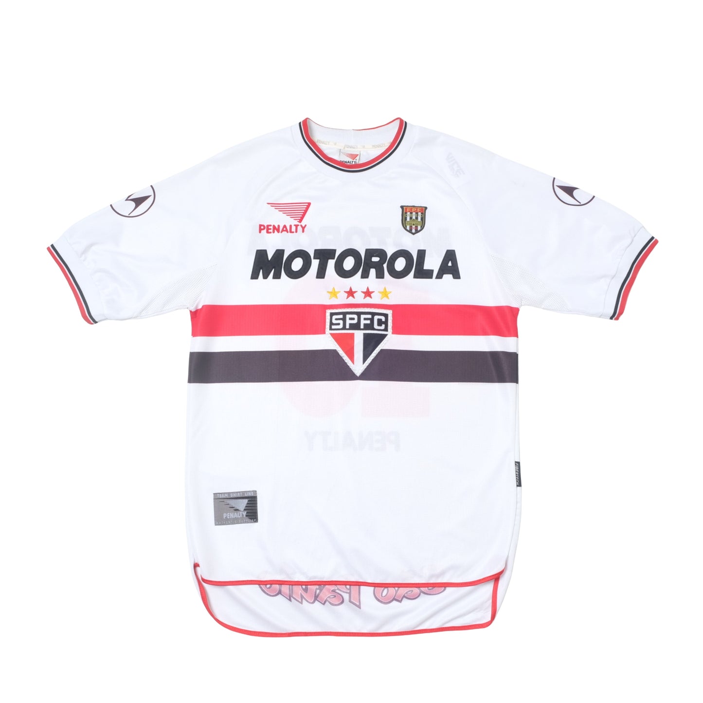 2000/01 Sao Paulo Home Shirt Penalty (M/L)