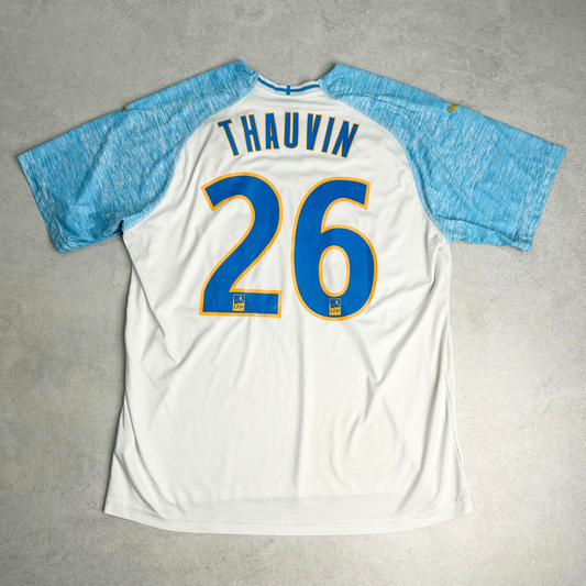 2018/19 Olympique Marseille Home Shirt Puma Thauvin (L/XL)