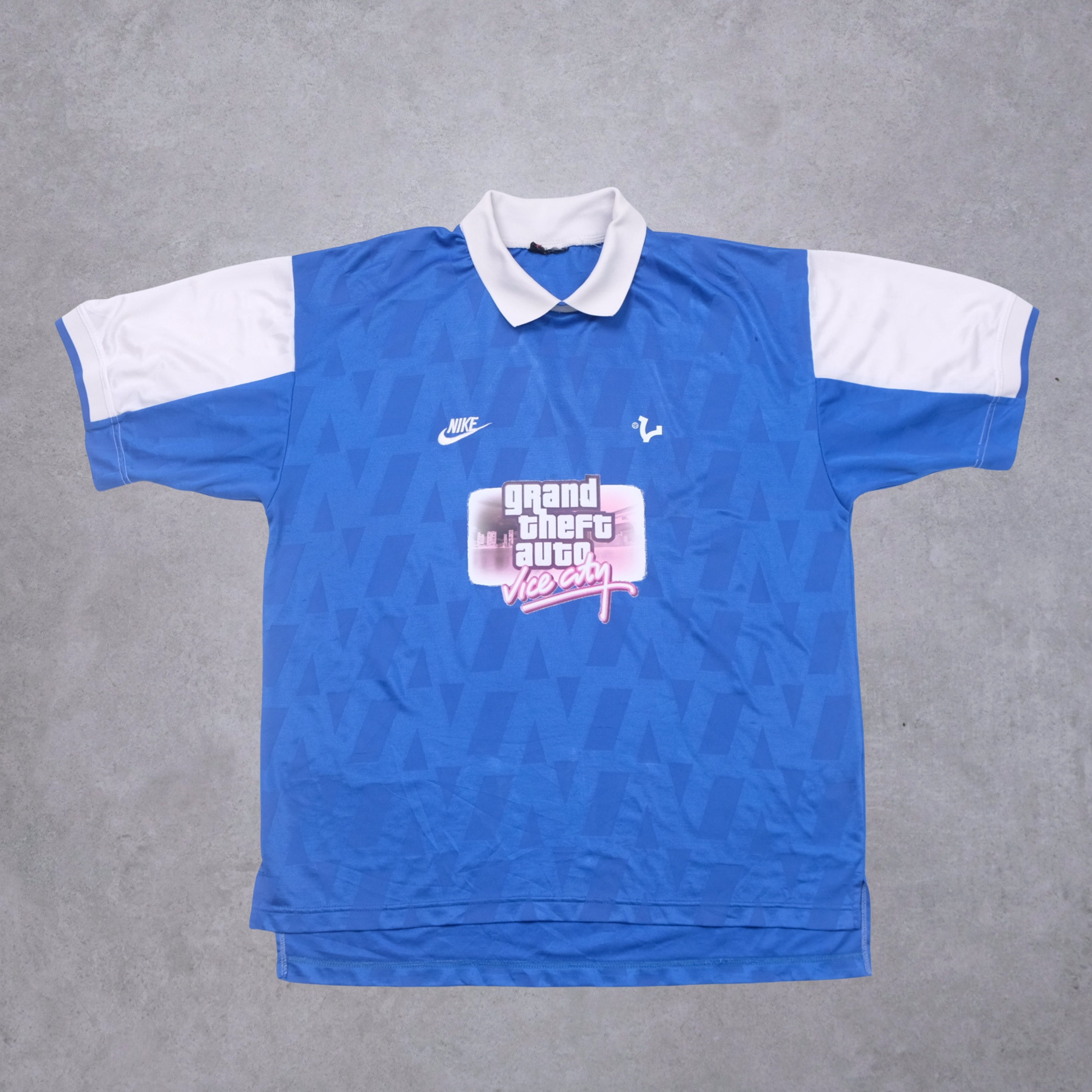 1990s VICE Footbal Store x Grand Theft Auto Custom Football Shirt
