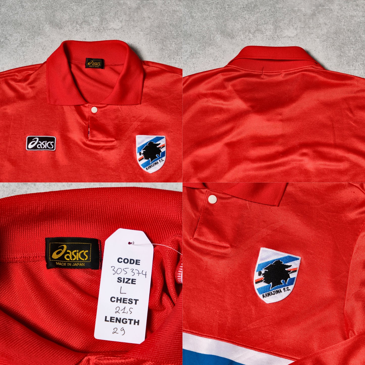 1992/94 Sampdoria Third Shirt Asics (L)