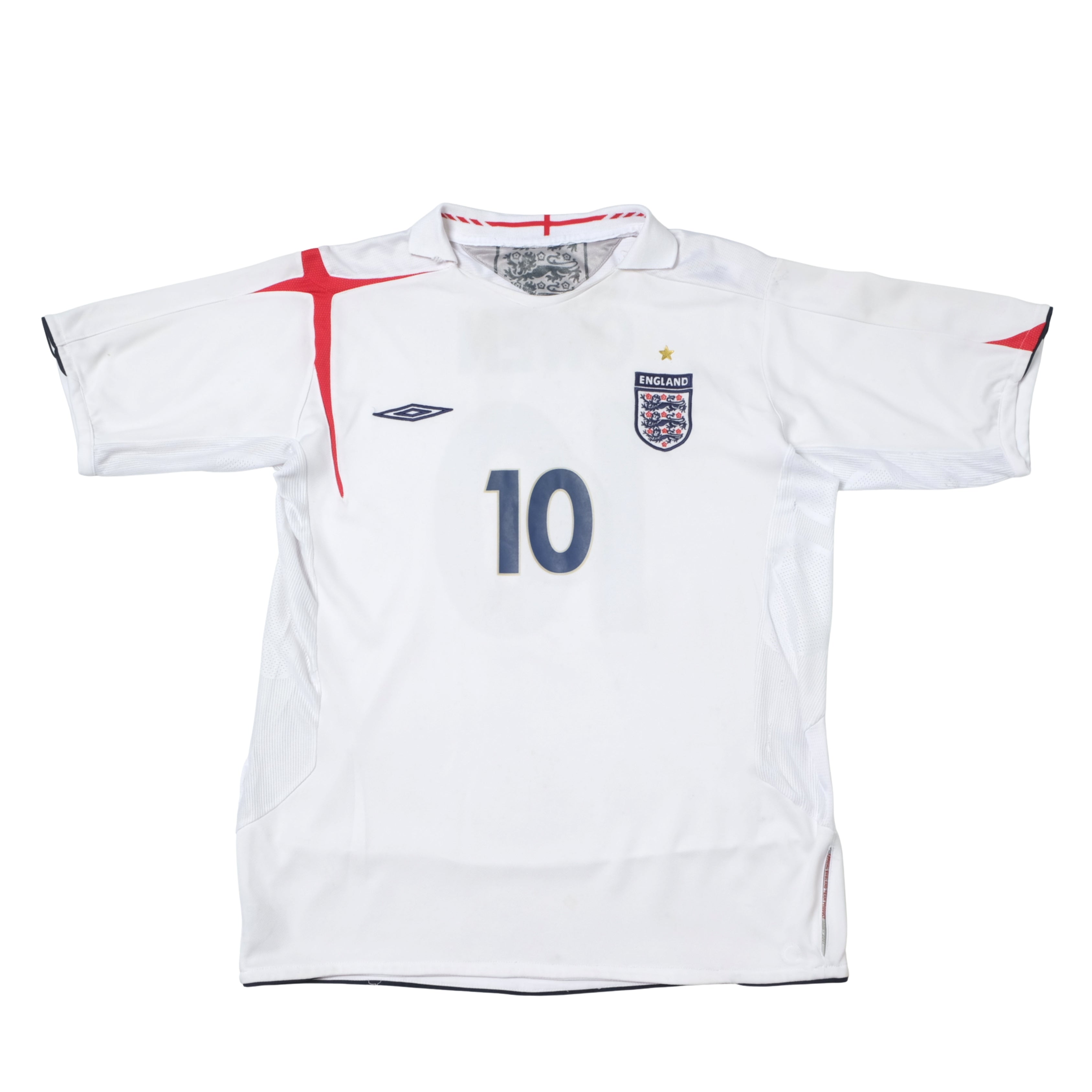 2006/08 England Home Shirt Umbro Owen (L) – Casual Football Shirts
