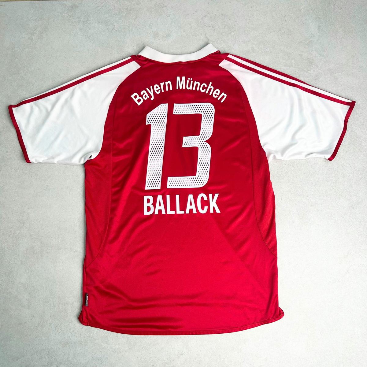 2003/04 Bayern Munich Home Shirt Adidas Ballack (L)